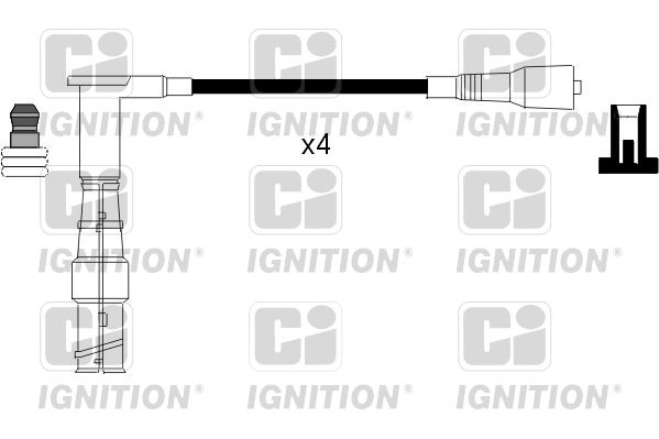 QUINTON HAZELL Комплект проводов зажигания XC858